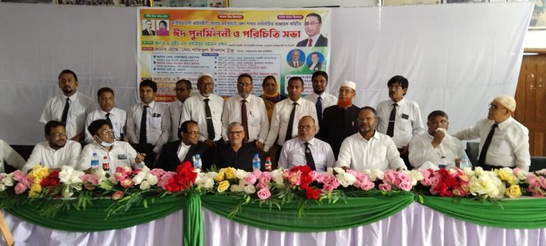 জয়পুরহাটে জাতীয়তাবাদী আইনজীবী ফোরাম আহবায়ক কমিটির ঈদ পুর্নমিলনী ও পরিচিতি সভা