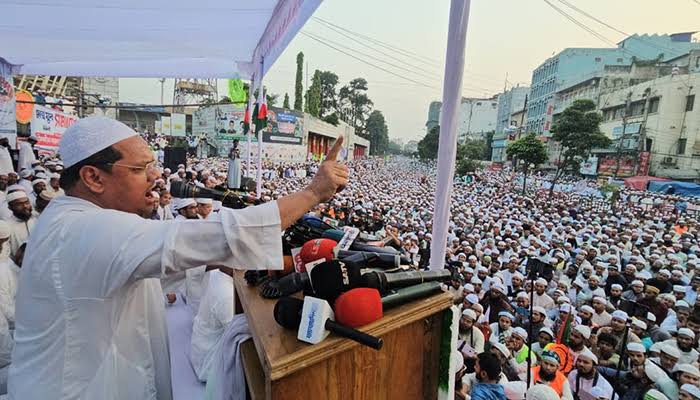 সংখ্যানুপাতিক নির্বাচনের দাবিতে ইসলামী আন্দোলনের মহাসমাবেশ অনুষ্ঠিত