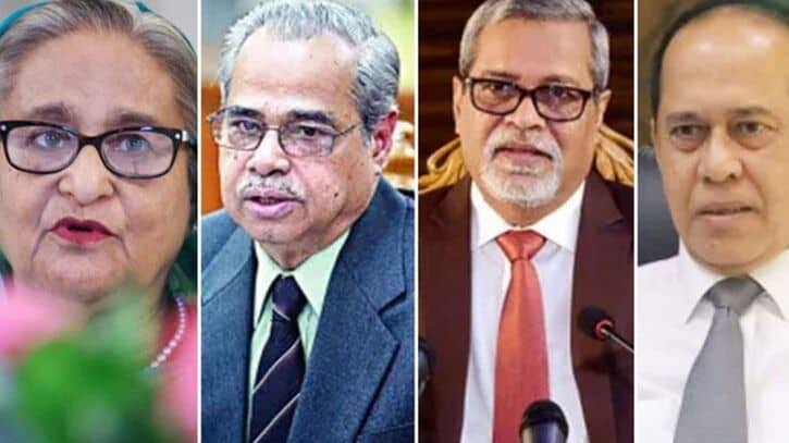 শেখ হাসিনাসহ সাবেক তিন সিইসিসহ ১৯ জনের বিরুদ্ধে বিএনপির মামলা