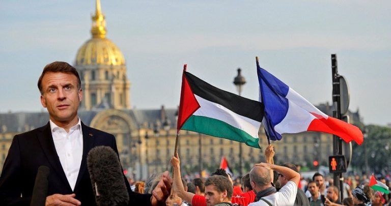 ফিলিস্তিনকে রাষ্ট্র হিসেবে স্বীকৃতি দেবে ফ্রান্স সরকার