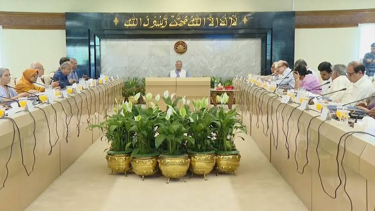 অন্তর্বর্তী সরকারের উপদেষ্টা পরিষদের সভা অনুষ্ঠিত