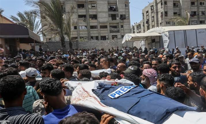 আন্তর্জাতিক নিন্দা সত্ত্বেও গাজায় সাংবাদিক হত্যাকাণ্ড অব্যাহত