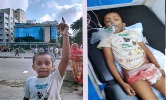 বৈষম্যবিরোধী আন্দোলনে পুলিশের গুলিতে প্রাণ হারানো এক শিশু, জাবির ইব্রাহিম