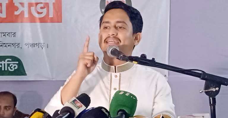 শাপলা প্রতীক না পেলে রাস্তায় নামবে এনসিপি : সারজিস আলম