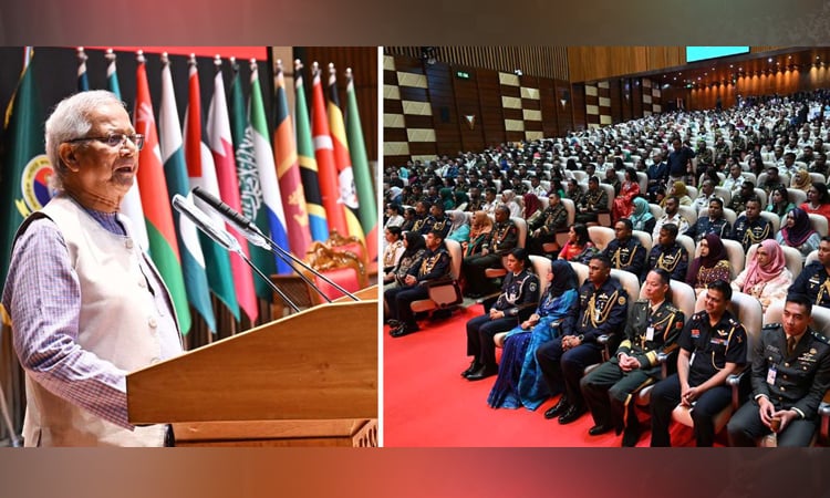 সশস্ত্র বাহিনীর সমর্থনে দ্রুত সংকট উত্তরণ ও জাতিকে স্থিতিশীল করা সম্ভব হয়েছে : প্রধান উপদেষ্টা