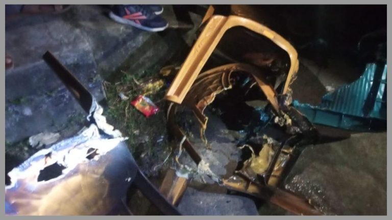 বরিশালে বিএনপি কার্যালয়ে আগুন