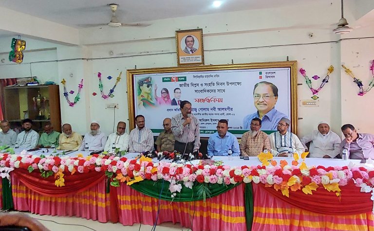 ভোলা প্রেসক্লাব হবে সাংবাদিকদের মিলনমেলা, কোন দলের নয় : গোলাম নবী আলমগীর