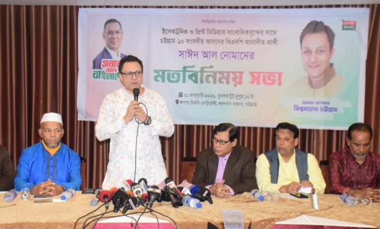 দরদী জননেতা ও আমার বাবা নীরবে উন্নয়নমূলক কাজ করে গেছেন : সাঈদ আল নোমান