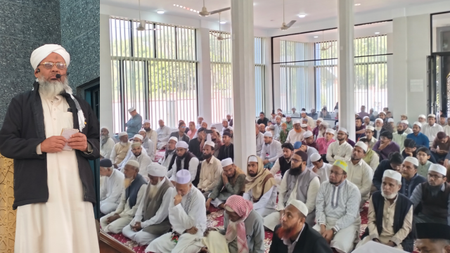 বাঁশখালীর বৈলছড়িতে শাহ মুনিরুল্লাহ জামে মসজিদের শুভ উদ্বোধন