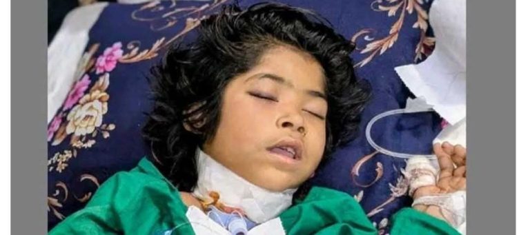 গলাকাটা অবস্থায় ইকোপার্কে হাঁটতে থাকা শিশুর মৃত্যু